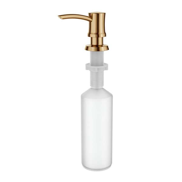 Kraus Brushed Brass Soap and Lotion Dispenser