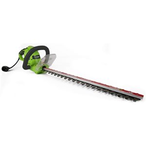 Greenworks 4-Amp 22-in Corded Electric Hedge Trimmer with Rotating Handle