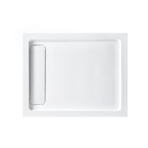 OVE Decors Erika White Acrylic Shower Base 32.01-in W x 47.99-in L with Reversible Drain