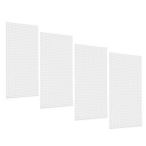 Triton Products DuraBoard 24-in W x 48-in H White Polypropylene Pegboards - 4-Piece