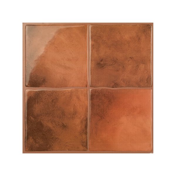 Brown Terracotta Clay Flooring Tiles, Size: 9x9 Inch at best price