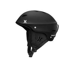 Hurley Adjustable Youth Snow Helmet, Black, Large