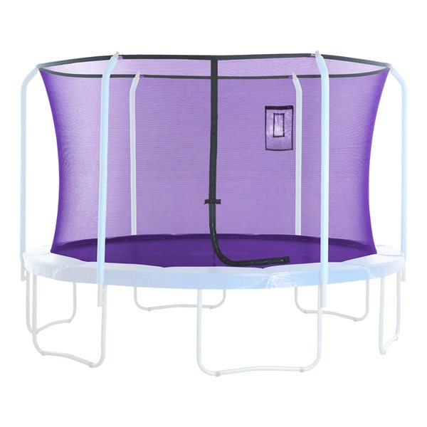 Upper Bounce Trampoline Enclosure Net Fits 12 Ft Round Frame W