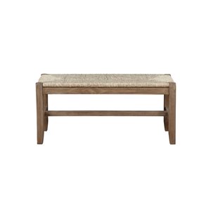 Alaterre Newport Rustic Brown Accent Bench
