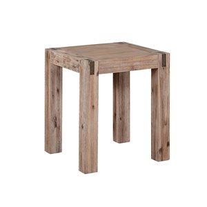 Alaterre Woodstock Rustic Brown Accent Bench