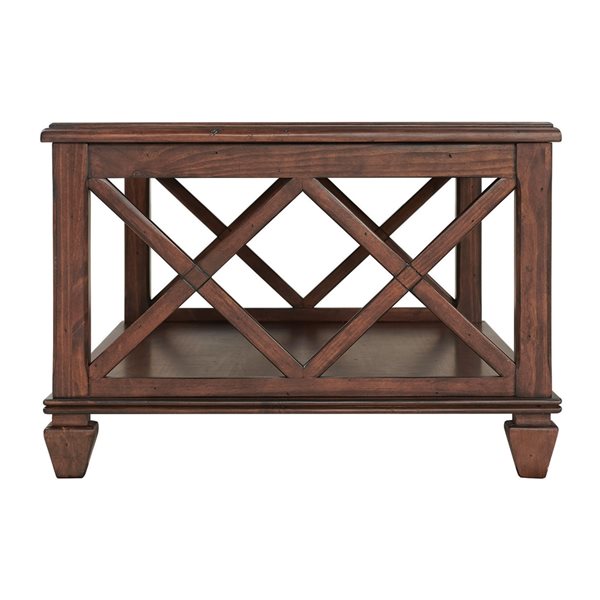 Alaterre Stockbridge Cherry Pine Formal Accent Table Set - 4-Piece