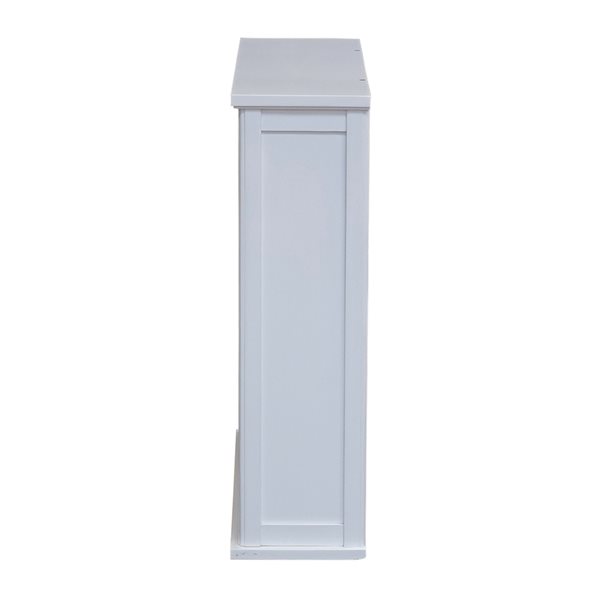 Alaterre Dorset 27-in W x 29-in H x 9-in D White Bathroom Wall Cabinet