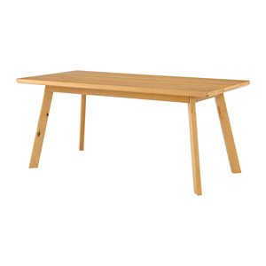 Alaterre Shelburne Warm Natural 30-in H Rectangular Table, Wood with Warm Natural Wood Base