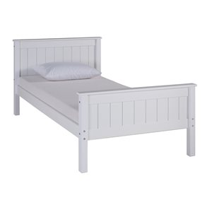 Alaterre Harmony White Twin Platform Bed