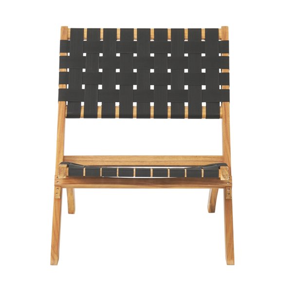 Alaterre Barre Wood Frame Patio Conversation Set - 3-Piece