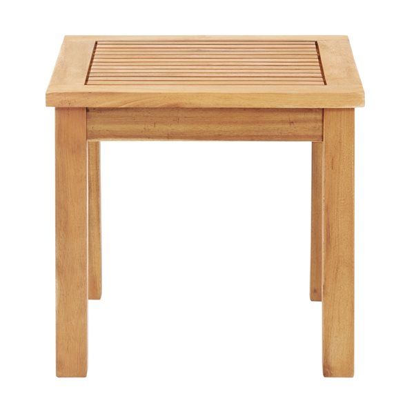 Alaterre Barre Wood Frame Patio Conversation Set - 3-Piece