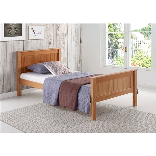 Alaterre Harmony Cinnamon Twin Platform Bed AJHO10CI | RONA