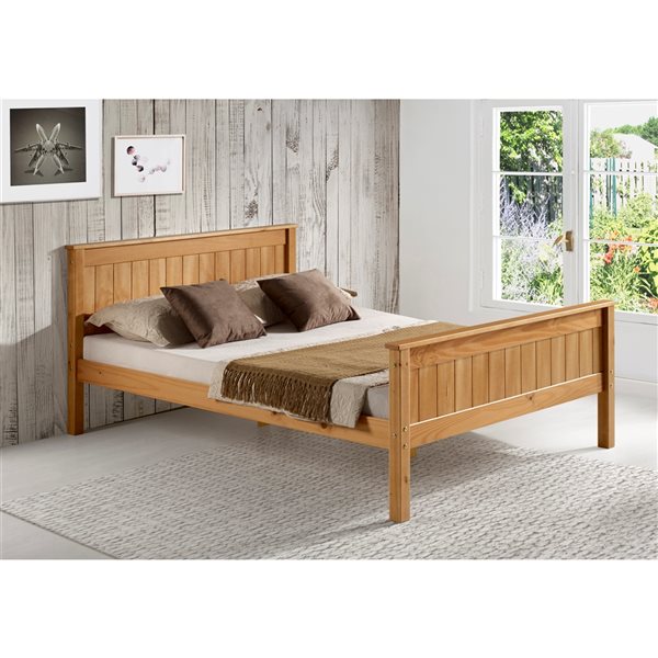 Alaterre Harmony Cinnamon Full Platform Bed
