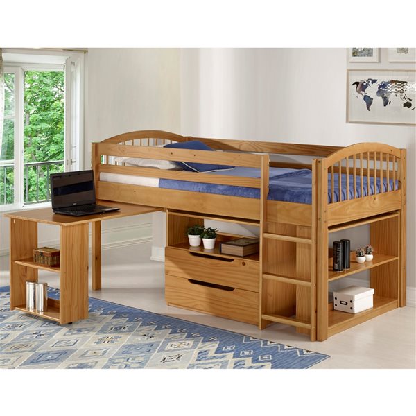 Alaterre Addison Cinnamon Toddler Bed
