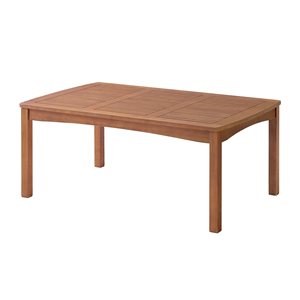 Alaterre Lyndon Rectangle Outdoor Cocktail Table 44-in W x 28-in L