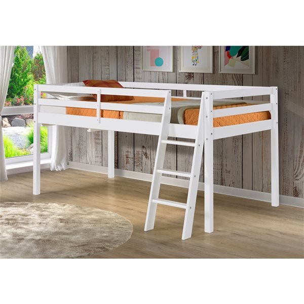 Alaterre Roxy White Toddler Bed