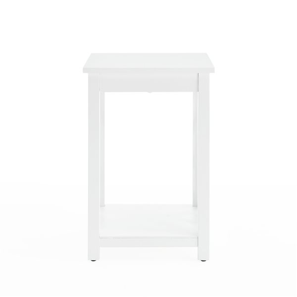 Alaterre Coventry White Pine Accent Table Set - 3-Piece