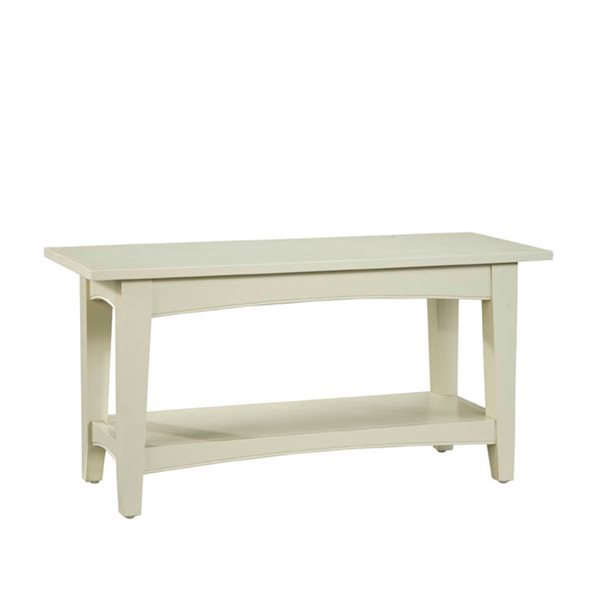 Alaterre Shaker Cottage Rustic Sand Accent Bench ASCA03SA RONA