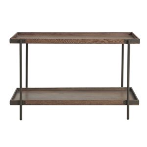 Alaterre Kyra Rustic Brown Rustic Console Table