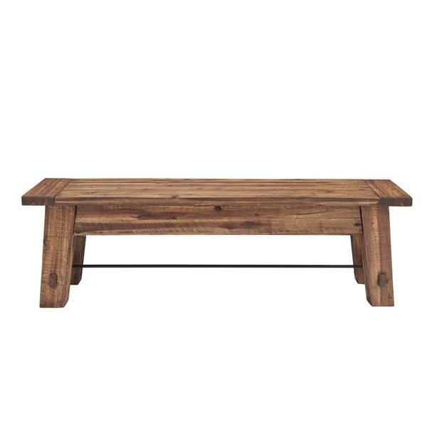 Alaterre Durango Rustic Brown Accent Bench