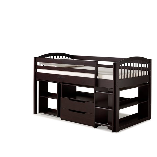 Alaterre Addison Espresso Toddler Bed