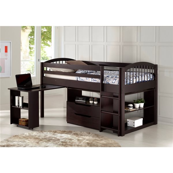 Alaterre Addison Espresso Toddler Bed
