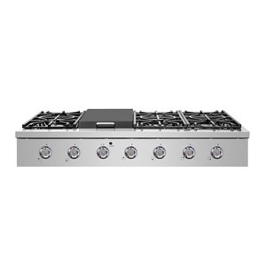 NXR 48-in 6 Burners Stainless Steel Gas Cooktop