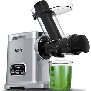 Aeitto Cold Press Masticating Juicer - Silver