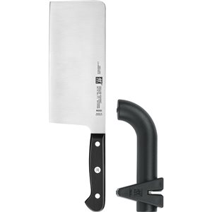 Couteau de chef Gourmet par ZWILLING de 7 po avec affûteur pour couteaux