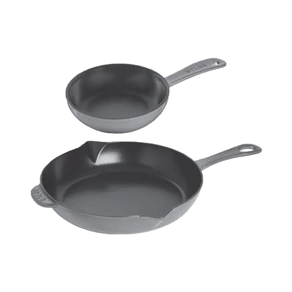 Cast iron frying pan 26 cm, Graphite Grey - Staub