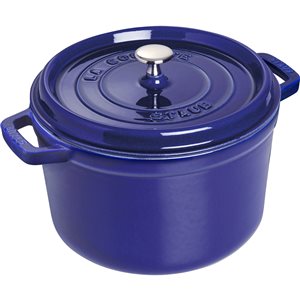Staub La Cocotte 4.75-L Dark Blue Cast Iron Dutch Oven