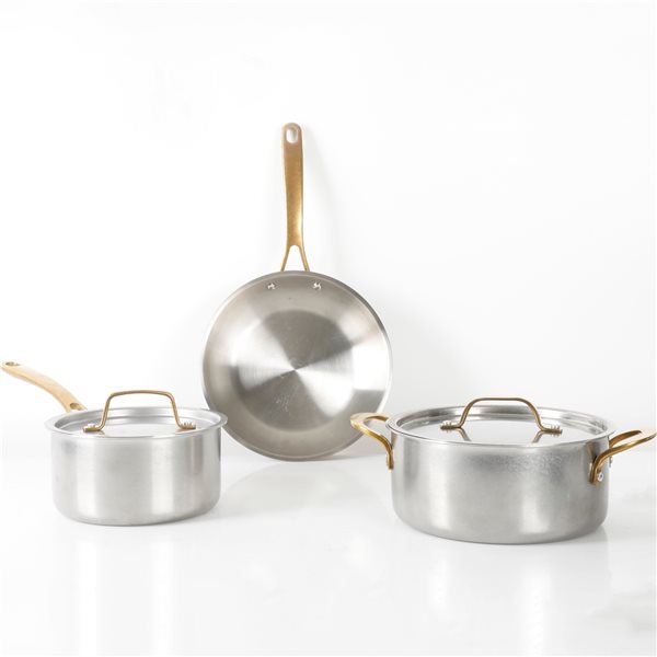 THE ROCK by Starfrit 5 Piece Cookware Set 