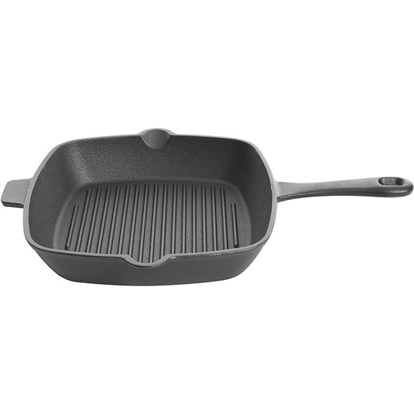 GIBSON HOME Addlestone 3-Piece Pre-Seasoned Cast Iron Skillet Set