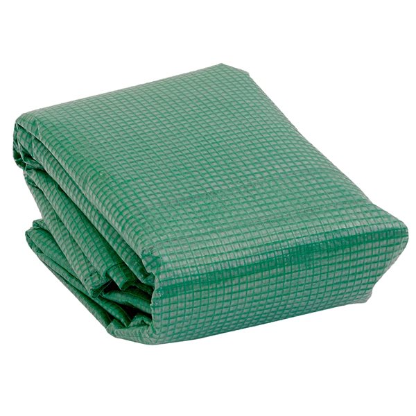 Ogrow 15-ft x 6-ft x 6-ft Cover for Walk-in Tunnel Greenhouse