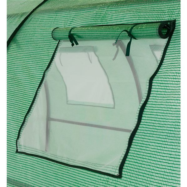 Ogrow 15-ft x 6-ft x 6-ft Cover for Walk-in Tunnel Greenhouse