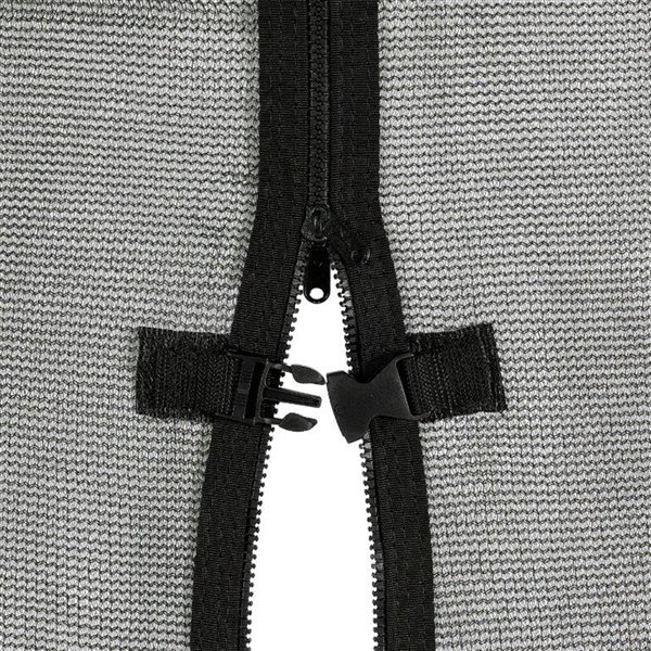 Machrus Upper Bounce 8' Round Trampoline Safety Net Enclosure for 2 Arches