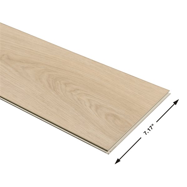 Villa Barcelona Grandola 7.17-in W x 9.9-in L European White Oak Rigid Vinyl Plank Flooring Sample