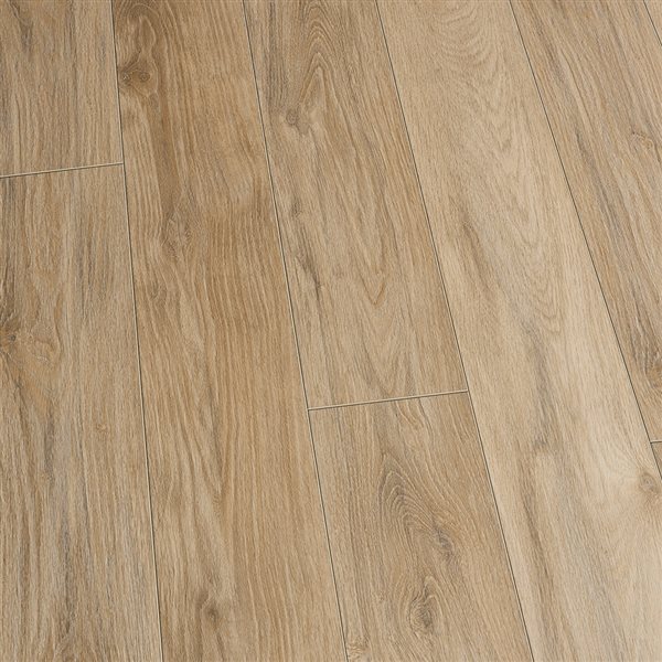 Villa Barcelona Madrid 7.17-in W x 9.9-in L European White Oak Rigid Vinyl Plank Flooring Sample