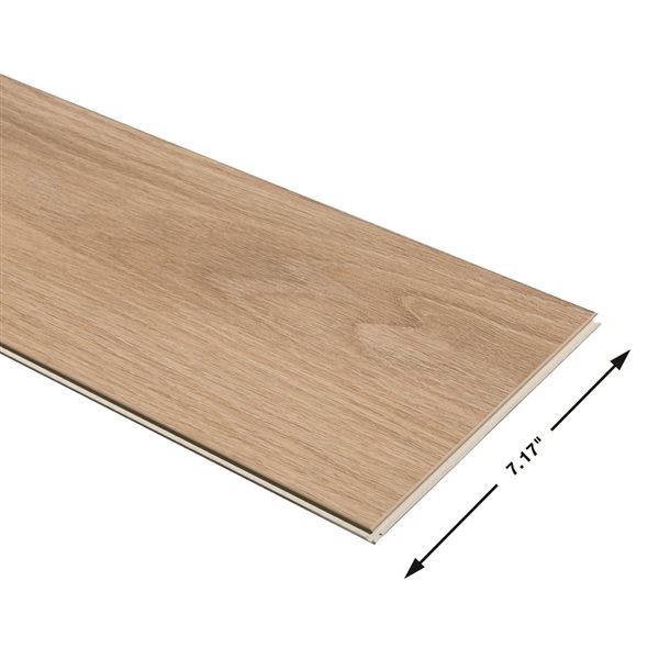 Villa Barcelona Madrid 7.17-in W x 9.9-in L European White Oak Rigid Vinyl Plank Flooring Sample