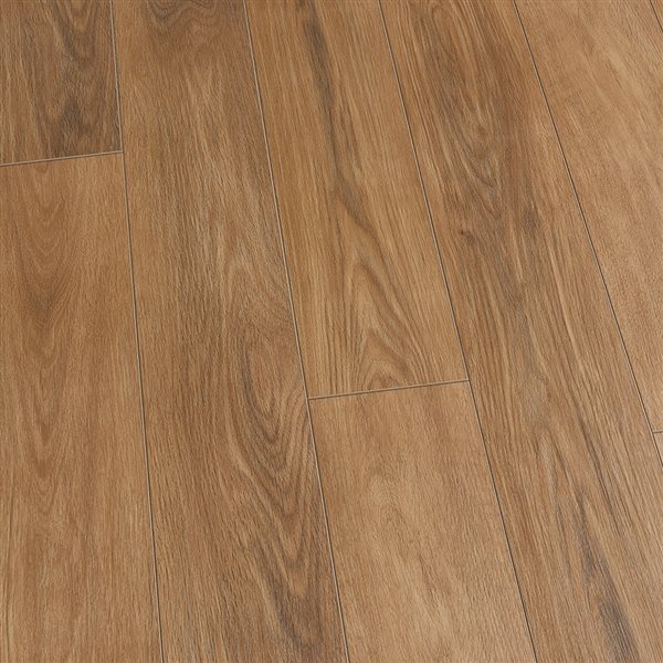 Villa Barcelona Faro 7.17-in W x 60-in L Locking European White Oak Rigid Core Luxury Vinyl Plank Flooring - 8-Piece