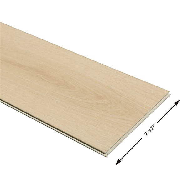 Villa Barcelona Lagos 7.17-in W x 9.9-in L European White Oak Rigid Vinyl Plank Flooring Sample