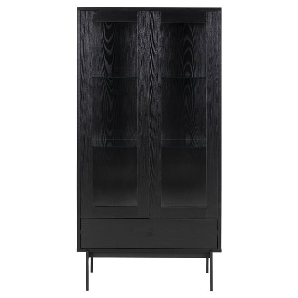 Actona Angus 60-in Display Cabinet with Glass Door