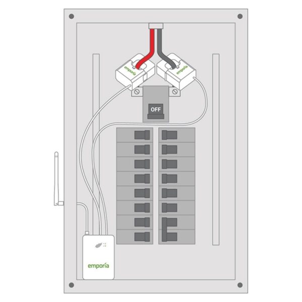 Emporia Energy Vue Gen 2 Smart Home Energy Monitor