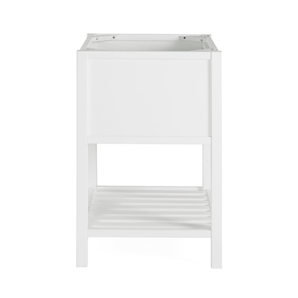 Alaterre Harrison 24-in White Bathroom Vanity Cabinet