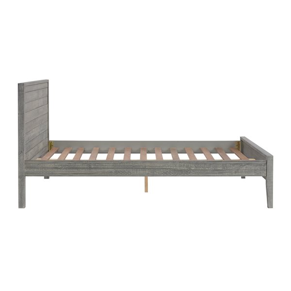 Alaterre Windsor Driftwood Grey Full Panel Bed