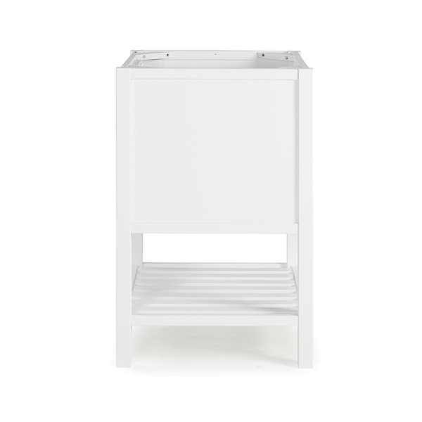 Alaterre Bennett 24-in White Bathroom Vanity Cabinet