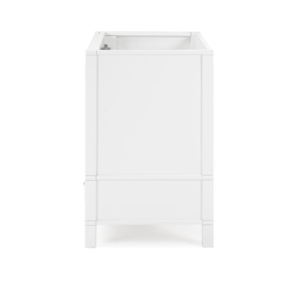 Alaterre Williamsburg 36-in White Bathroom Vanity Cabinet