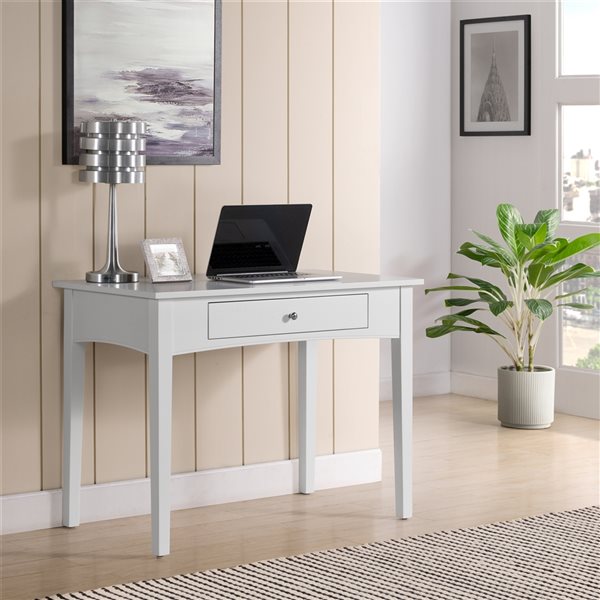 White traditional deals desk