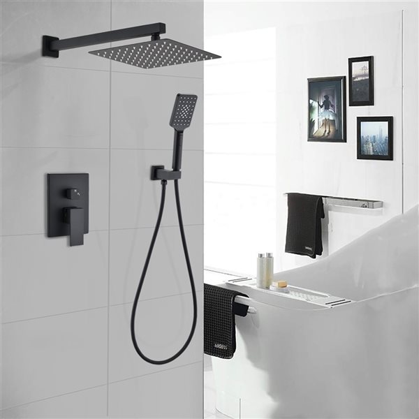 Dornberg Bath Rain Shower Head with Built-in Shower System in