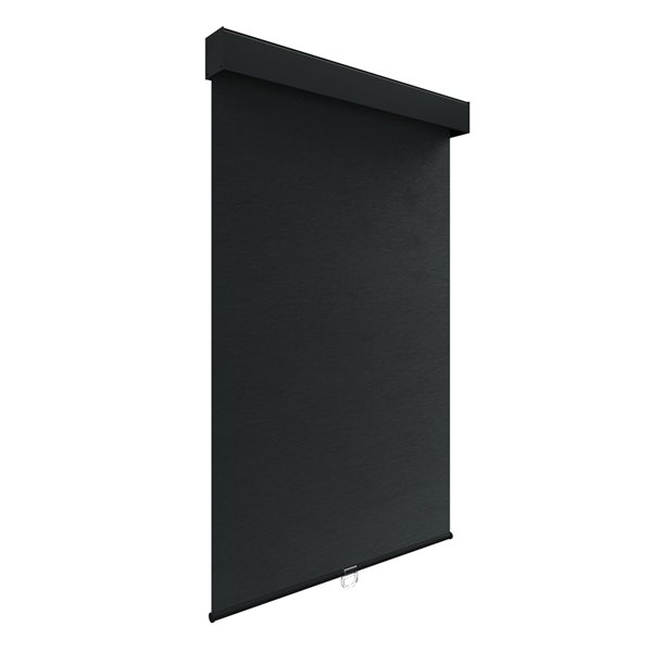 Avanat 24-in x 72-in Black Blackout Cordless Indoor Roller Shade
